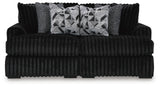 Midnight-Madness Onyx 2-Piece Oversized Double Chaise from Ashley Furniture - Luna Furniture