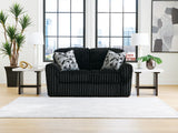 Midnight-Madness Onyx Loveseat from Ashley - Luna Furniture