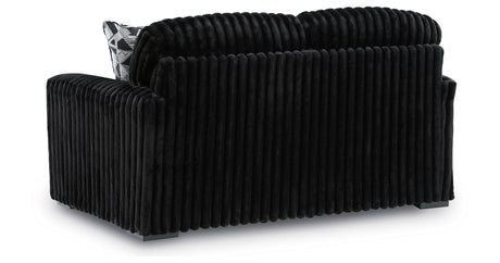 Midnight-Madness Onyx Loveseat from Ashley - Luna Furniture