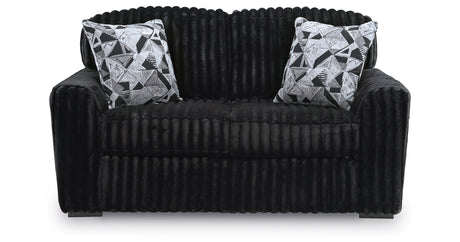 Midnight-Madness Onyx Loveseat from Ashley - Luna Furniture
