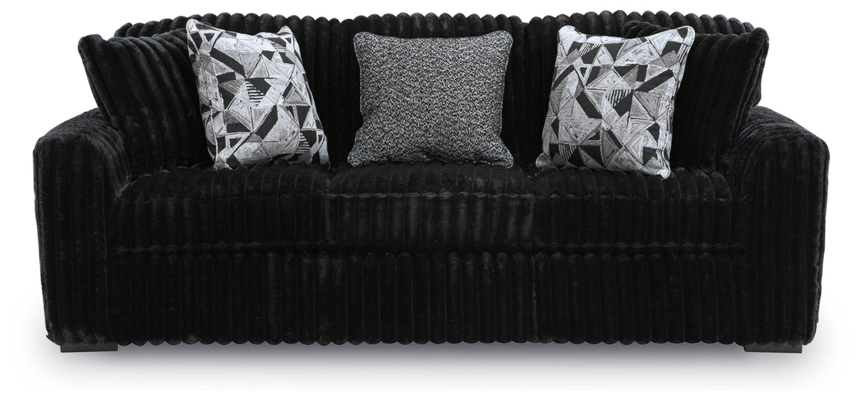 Midnight-Madness Onyx Sofa from Ashley Furniture - Luna Furniture