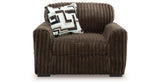 Midnight-Madness Chocolate Sofa, Chair, and Ottoman from Ashley Furniture - Luna Furniture