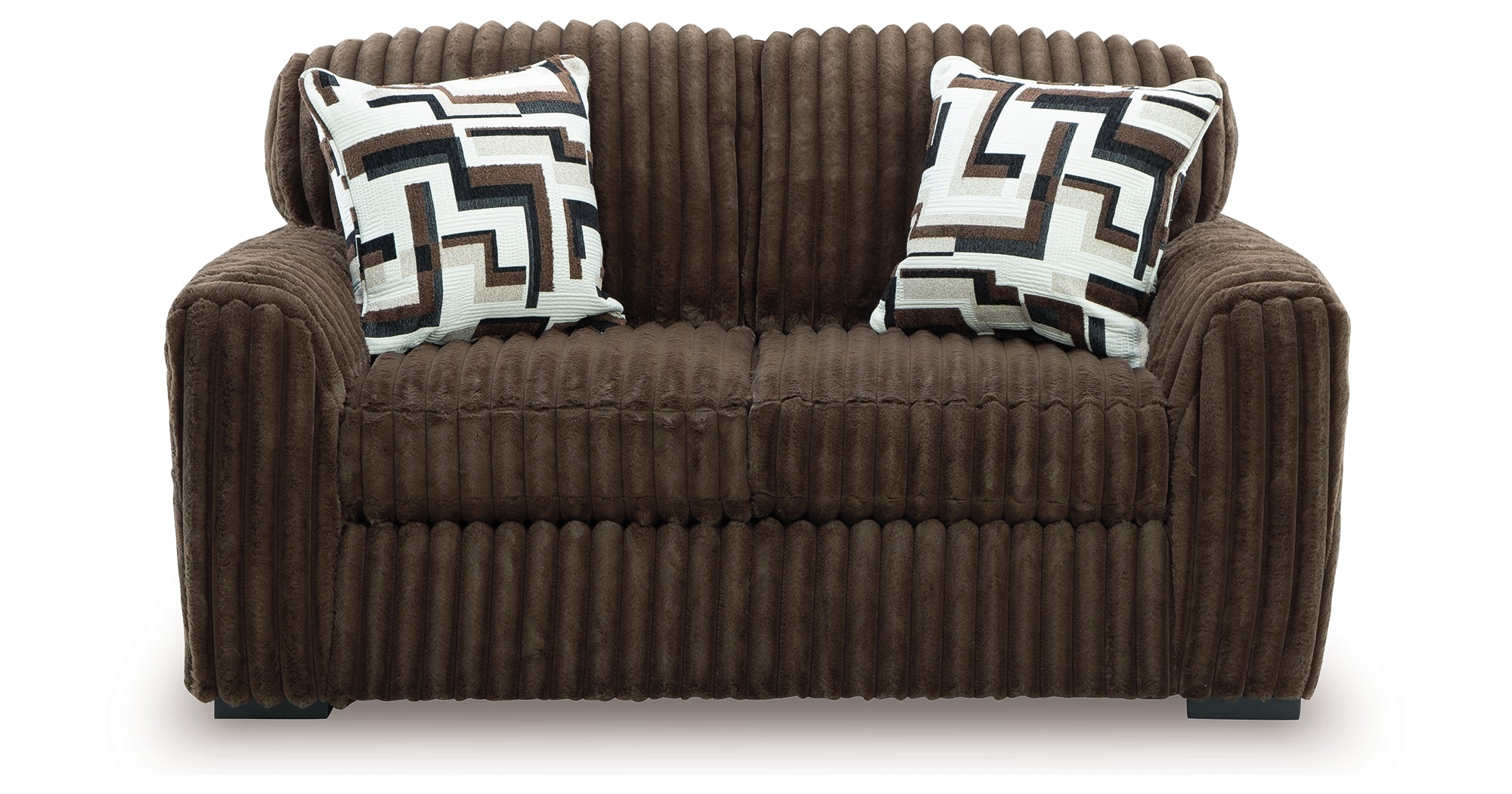 Ashley Midnight-Madness Chocolate Living Room Set – Luna Furniture