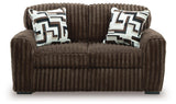 Midnight-Madness Chocolate Living Room Set from Ashley - Luna Furniture