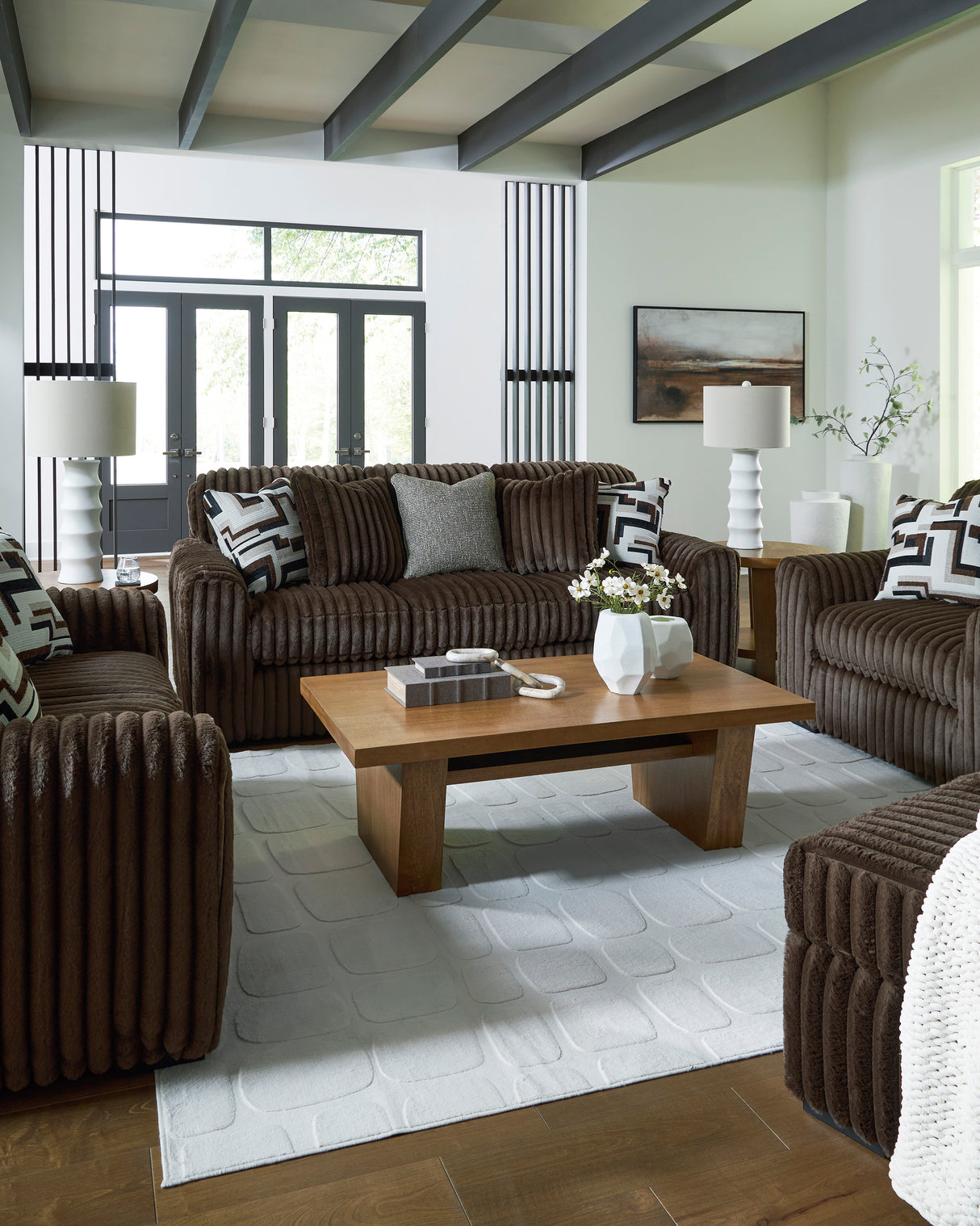 Midnight-Madness Chocolate Living Room Set from Ashley - Luna Furniture