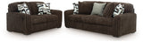 Midnight-Madness Chocolate Living Room Set from Ashley Furniture - Luna Furniture