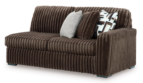 Midnight-Madness Chocolate 3-Piece Sectional from Ashley - Luna Furniture