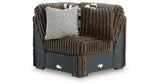 Midnight-Madness Chocolate Wedge from Ashley - Luna Furniture