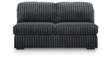 Midnight-Madness Gunmetal 3-Piece Sectional with Chaise from Ashley Furniture - Luna Furniture