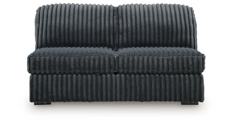 Midnight-Madness Gunmetal 3-Piece Sectional with Chaise from Ashley - Luna Furniture