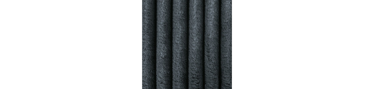 Midnight-Madness Gunmetal Oversized Chaise from Ashley Furniture - Luna Furniture
