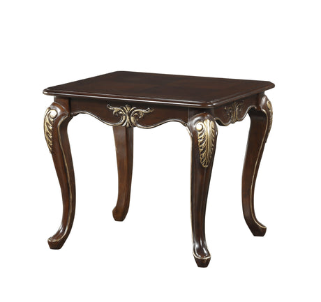 Croydon Brown Wood End Table from Homelegance - Luna Furniture