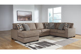 Cannonbrook Nutmeg 3-Piece LAF Chaise Sectional from Ashley - Luna Furniture