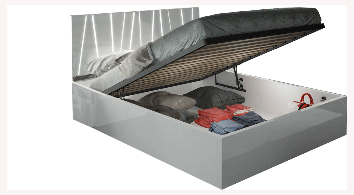 Ronda Dali Queen Storage Bed from ESF Furniture - Luna Furniture