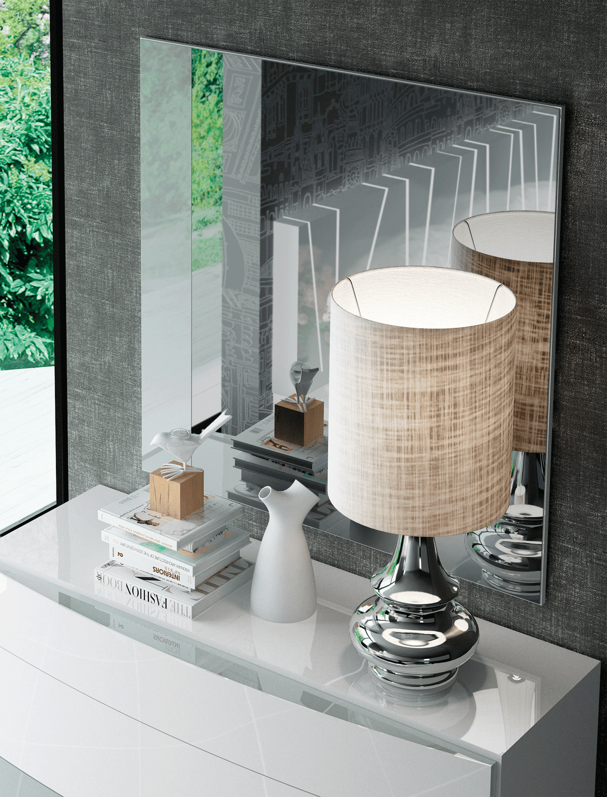 Ronda Mirror from ESF Furniture - Luna Furniture