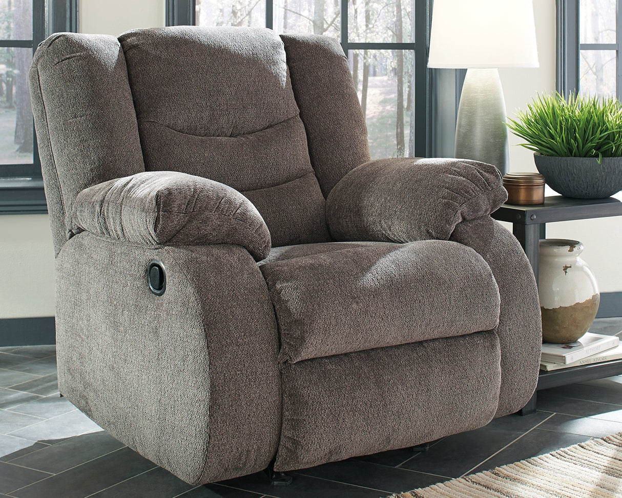 Tulen Gray Reclining Living Room Set from Ashley Furniture - Luna Furniture