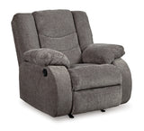 Tulen Gray Recliner from Ashley - Luna Furniture