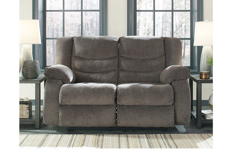 Tulen Gray Reclining Loveseat and Recliner from Ashley - Luna Furniture