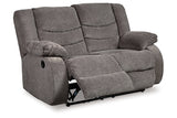 Tulen Gray Reclining Loveseat and Recliner from Ashley - Luna Furniture