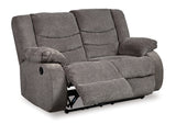 Tulen Gray Reclining Living Room Set from Ashley Furniture - Luna Furniture