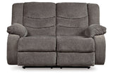 Tulen Gray Reclining Loveseat and Recliner from Ashley - Luna Furniture