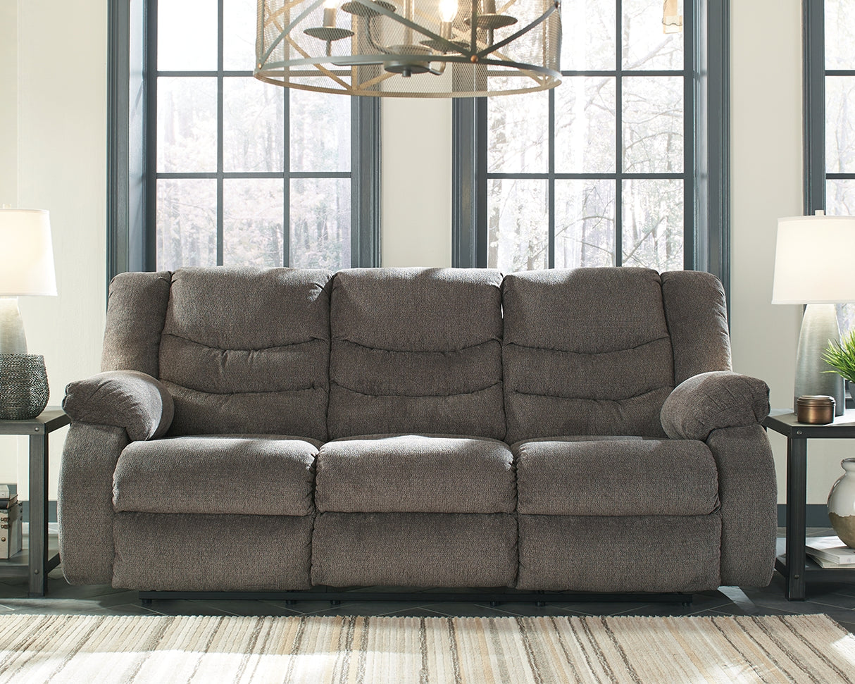 Tulen Gray Reclining Living Room Set from Ashley Furniture - Luna Furniture