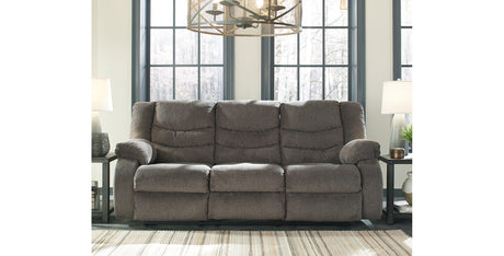 Tulen Gray Reclining Sofa and Recliner from Ashley Furniture - Luna Furniture
