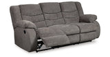 Tulen Gray Reclining Sofa and Recliner from Ashley Furniture - Luna Furniture