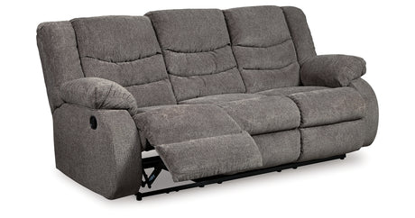 Tulen Gray Reclining Sofa and Recliner from Ashley Furniture - Luna Furniture