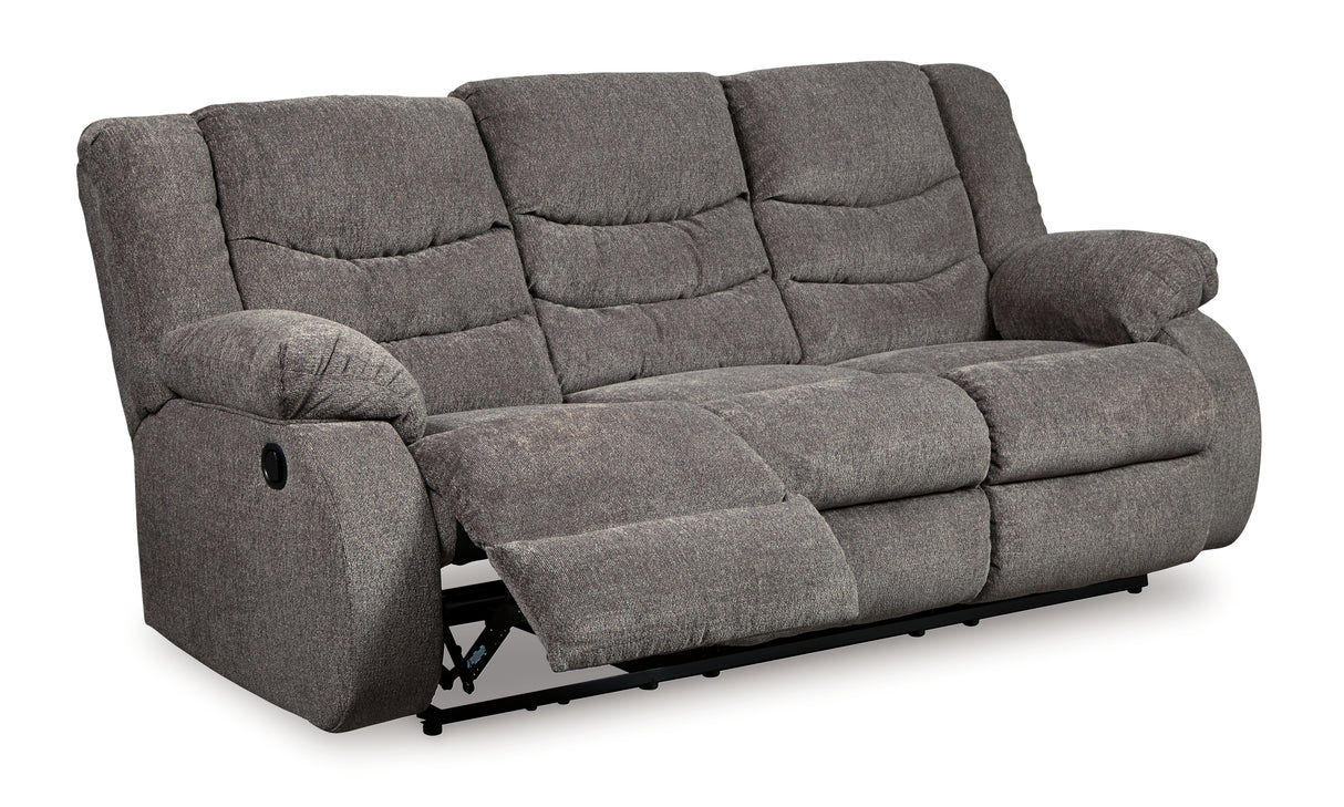 Tulen Gray Reclining Living Room Set from Ashley Furniture - Luna Furniture