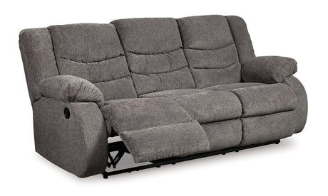 Tulen Gray Reclining Living Room Set from Ashley Furniture - Luna Furniture