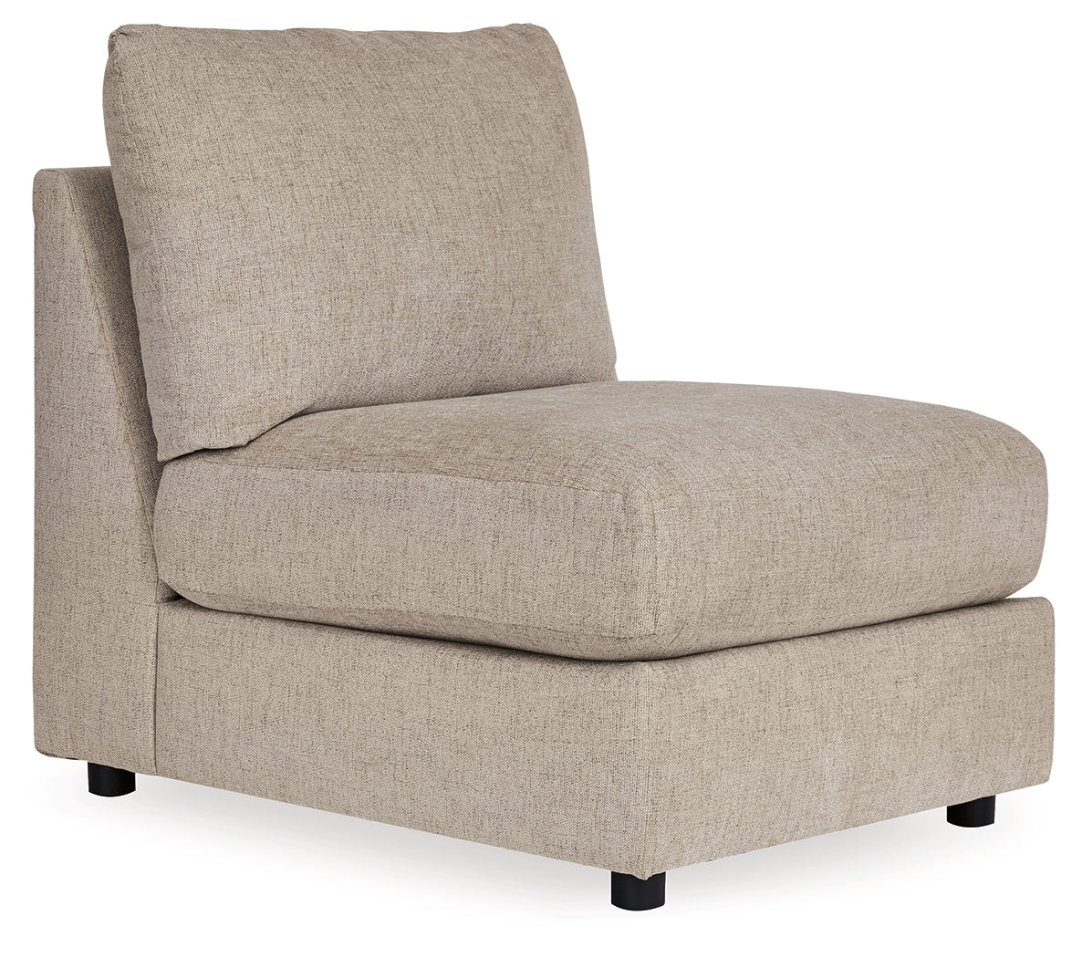 Kellway Bisque Armless Chair from Ashley - Luna Furniture