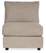 Kellway Bisque Armless Chair from Ashley - Luna Furniture