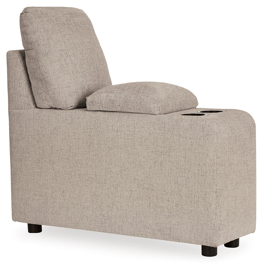 Kellway Bisque Console with Storage from Ashley - Luna Furniture