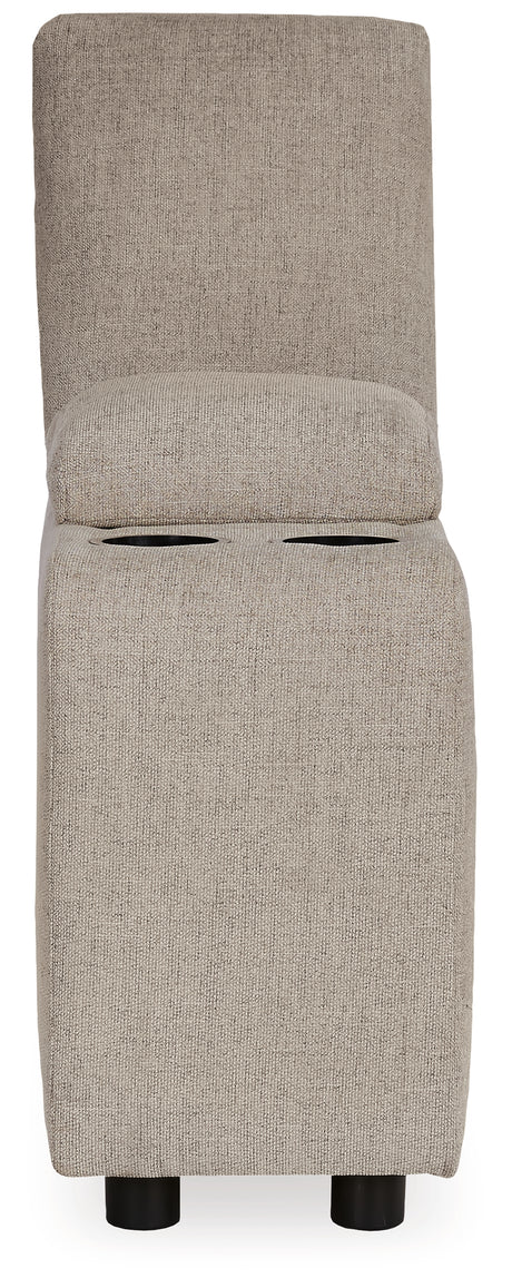 Kellway Bisque Console with Storage from Ashley - Luna Furniture