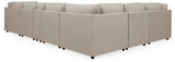 Kellway Bisque 7-Piece Modular Sectional from Ashley - Luna Furniture