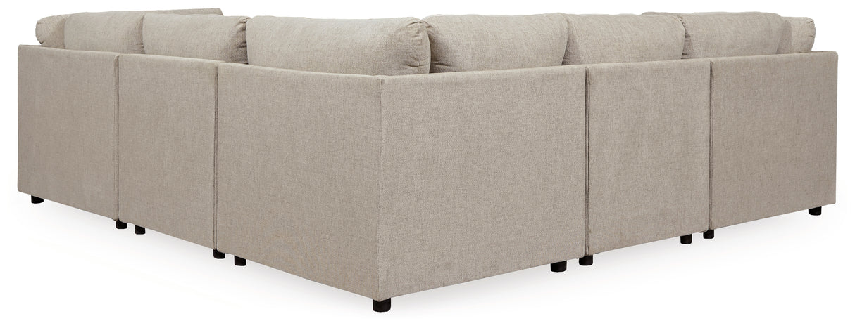 Kellway Bisque 5-Piece Modular Sectional from Ashley - Luna Furniture