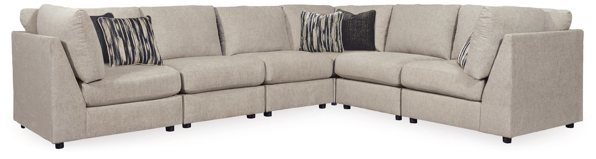 Kellway Bisque 6-Piece Modular Sectional from Ashley - Luna Furniture