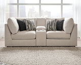 Kellway Bisque 3-Piece Sectional from Ashley - Luna Furniture