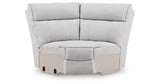 Social Pointe Pearl/Ash Wedge from Ashley - Luna Furniture
