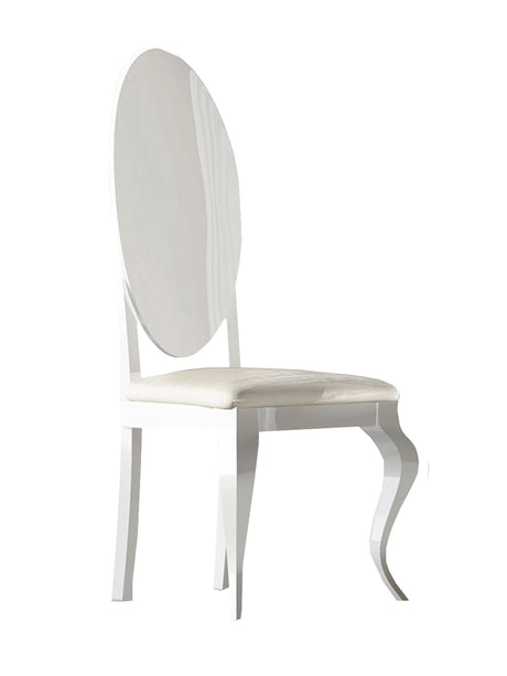 Carmen White Side Chair from ESF Furniture - Luna Furniture