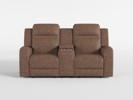 Phyllis Dark Gray Reclining Chair with Cup Holders from Homelegance - Luna Furniture