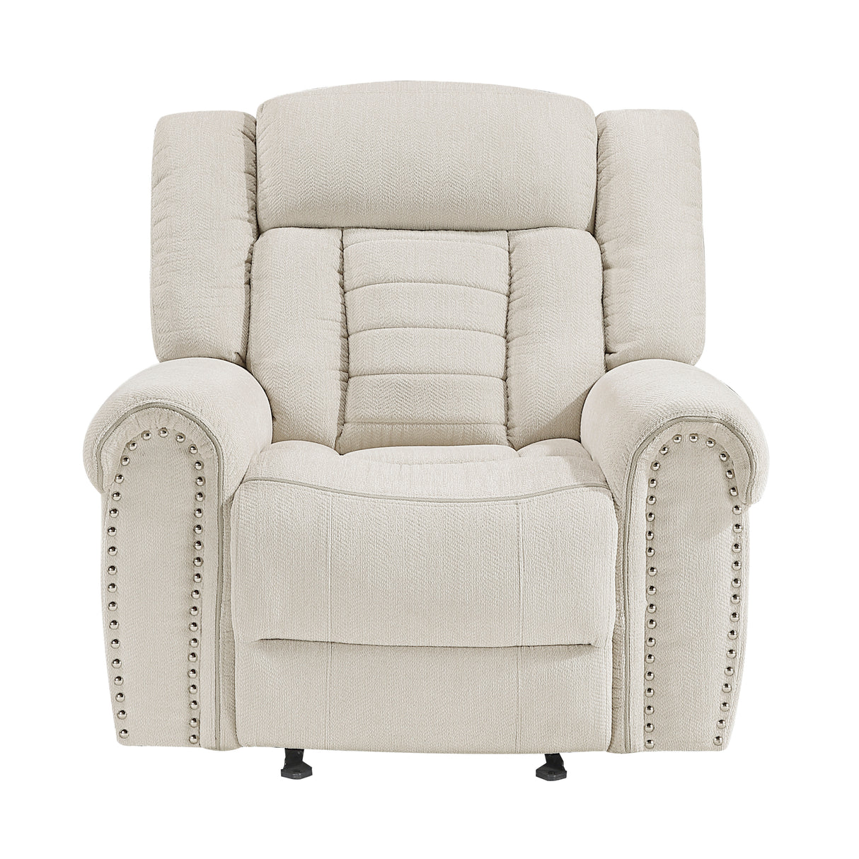 Nutmeg Beige Glider Reclining Chair from Homelegance - Luna Furniture