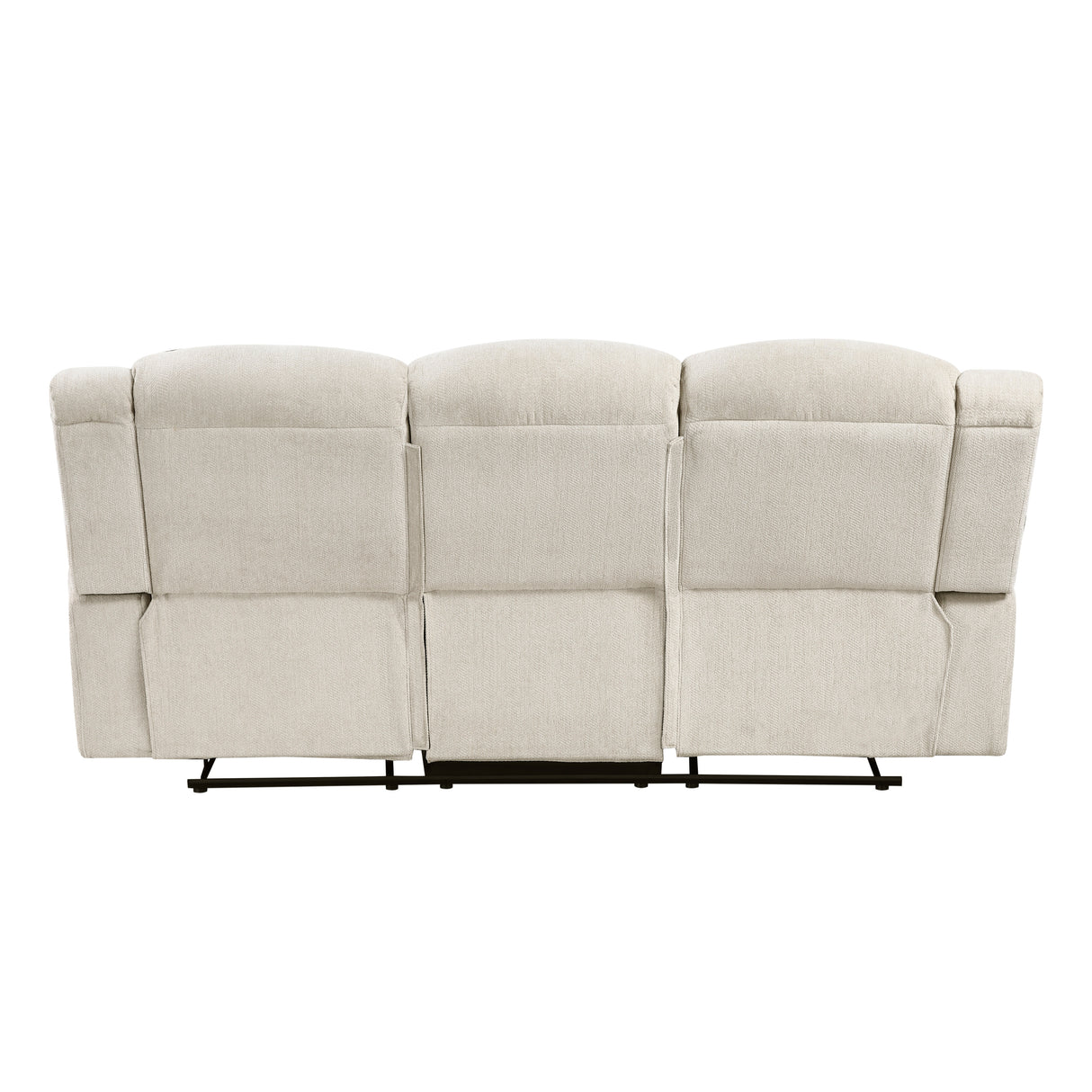 Nutmeg Beige Double Reclining Sofa from Homelegance - Luna Furniture