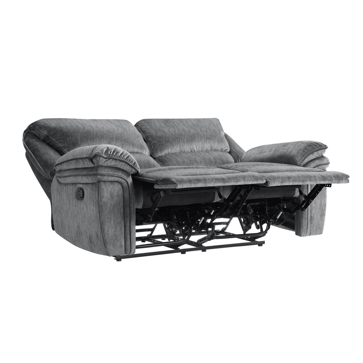 Waitsfield Sand 2-Piece Sectional with Right Chaise, Pull-out Bed and Hidden Storage from Homelegance - Luna Furniture