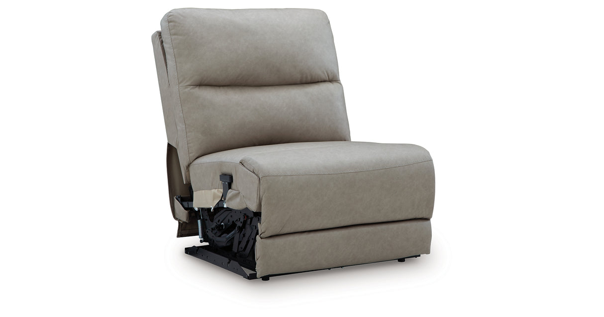 Narwhal Place Pebble Power Armless Recliner from Ashley Furniture - Luna Furniture