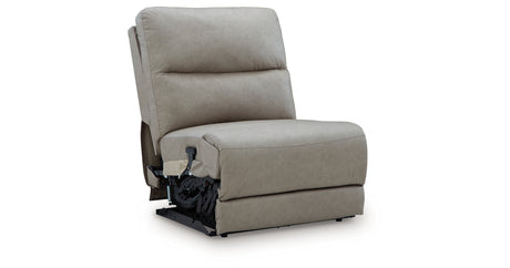 Narwhal Place Pebble Power Armless Recliner from Ashley Furniture - Luna Furniture