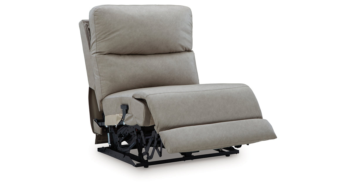Narwhal Place Pebble Power Armless Recliner from Ashley Furniture - Luna Furniture