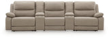 Narwhal Place Pebble 5-Piece Power Reclining Sectional from Ashley Furniture - Luna Furniture