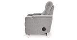 Pineland Pewter Power Glider Recliner with Audio System from Ashley Furniture - Luna Furniture